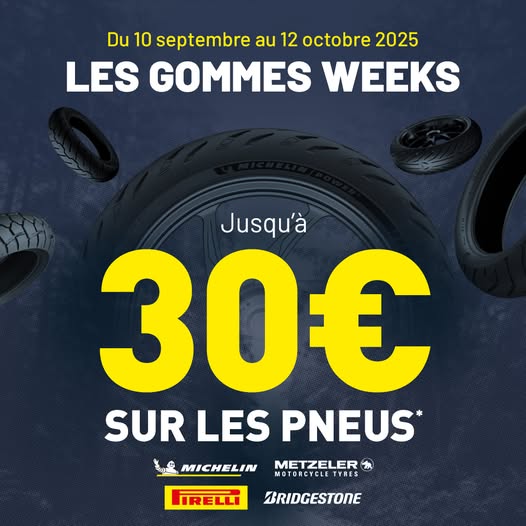 Les GOMMES WEEKS c'est parti !